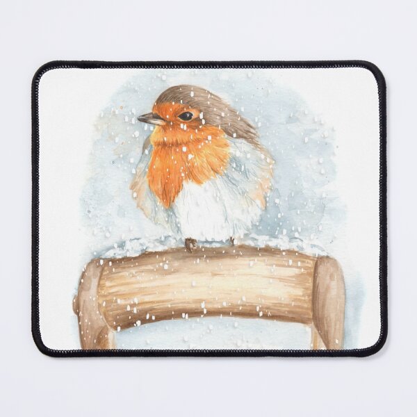 Item preview, Robin in the snow designed and sold by Theodora Gould.