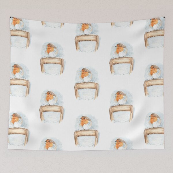 Item preview, Robin in the snow designed and sold by Theodora Gould.