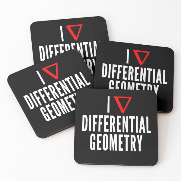 Item preview, I love differential geometry  - funny geek joke  designed and sold by ArtsySue.