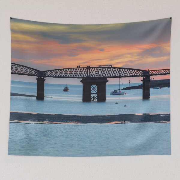 Item preview, Barmouth Bridge at Sunset designed and sold by heidipics.