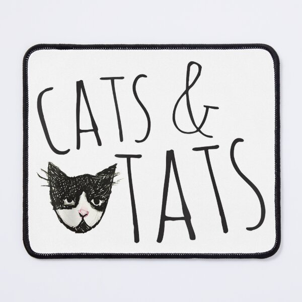 Item preview, Cats and Tats cat tattoo lover Cats designed and sold by KimberDeer.