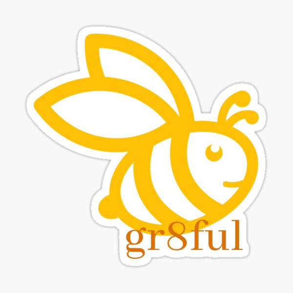 Be Grateful Sticker
