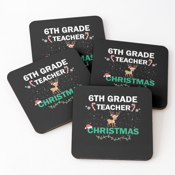 Item preview, 6th Grade Teacher Christmas designed and sold by imaneless.