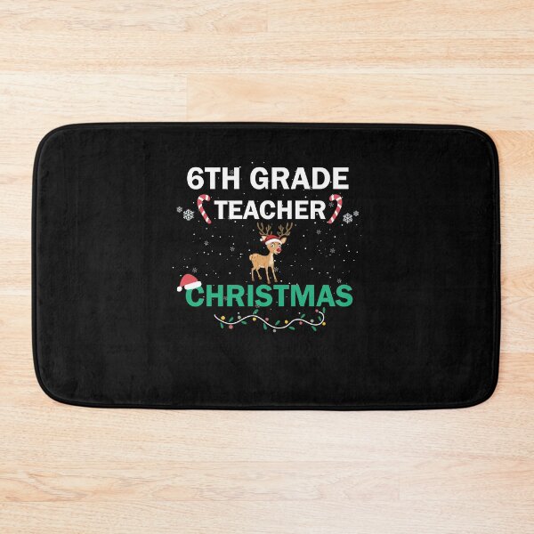 Item preview, 6th Grade Teacher Christmas designed and sold by imaneless.