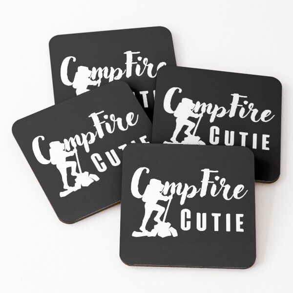 Item preview, Copy of CampFire Cutie : Cute Adventure Tee, Camping Shirt designed and sold by Abstract-Shop-0.