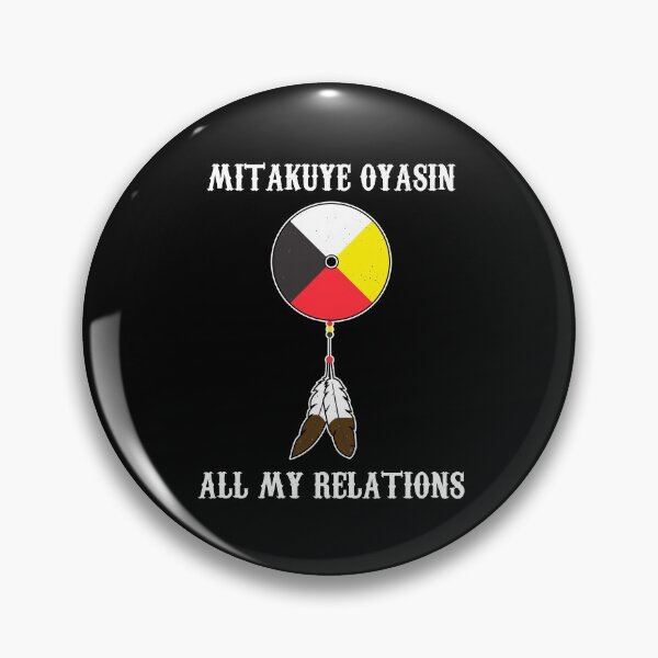 Item preview, Mitakuye Oyasin Medicine Wheel - Oglala Lakota Sioux Chief designed and sold by TravelHappiness.