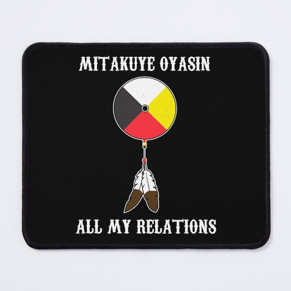 Item preview, Mitakuye Oyasin Medicine Wheel - Oglala Lakota Sioux Chief designed and sold by TravelHappiness.