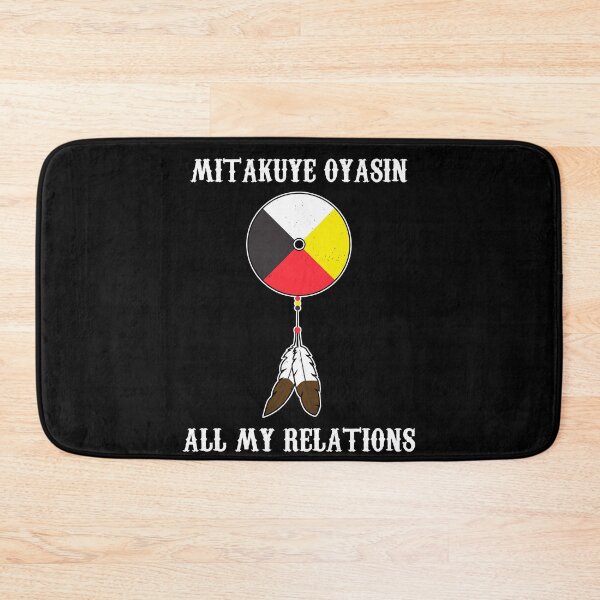 Item preview, Mitakuye Oyasin Medicine Wheel - Oglala Lakota Sioux Chief designed and sold by TravelHappiness.