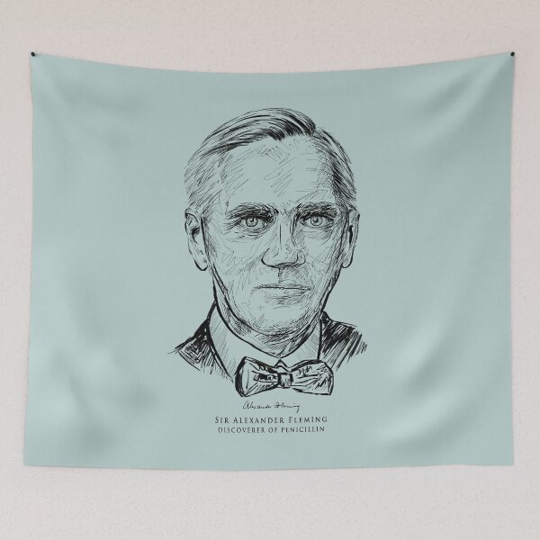 Item preview, Sir Alexander Fleming designed and sold by Lidra Zehcnas.