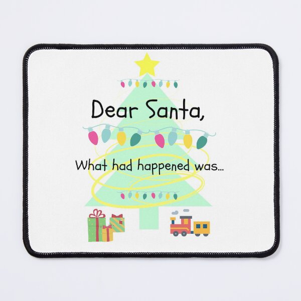Item preview, Dear Santa, What had happened - (green + yellow) designed and sold by TumbleCreek.
