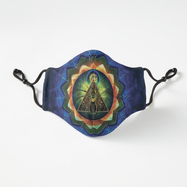 Sacred Egypt mandala Fitted 3-Layer