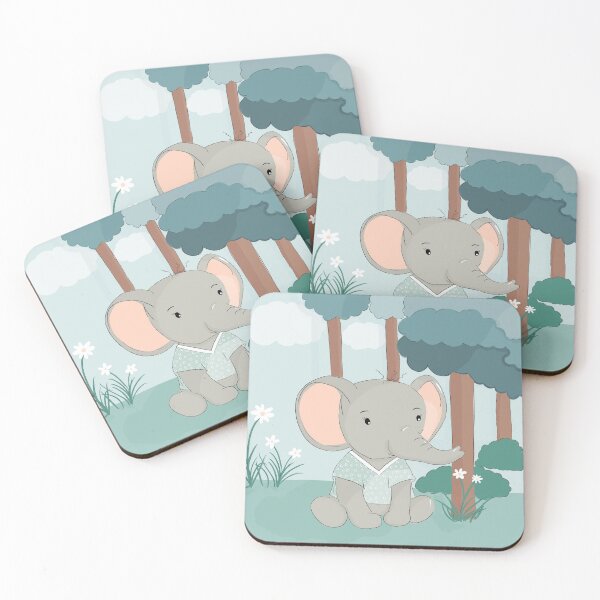 Item preview, Little Elephant in the woods  designed and sold by Kreajuut.