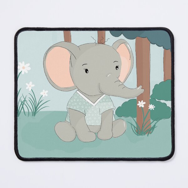 Item preview, Little Elephant in the woods designed and sold by Kreajuut.