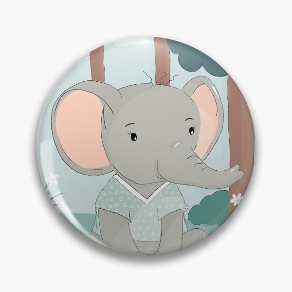 Item preview, Little Elephant in the woods  designed and sold by Kreajuut.