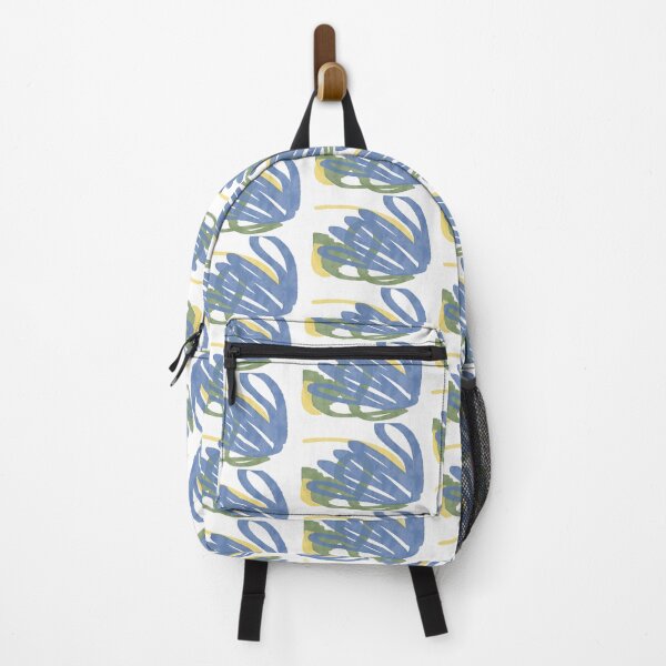 Item preview, Blue green yellow 90s abstract art designed and sold by TulipsandStars.
