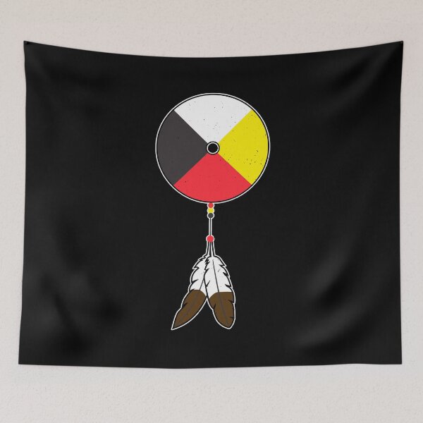 Item preview, Mitakuye Oyasin Medicine Wheel designed and sold by TravelHappiness.