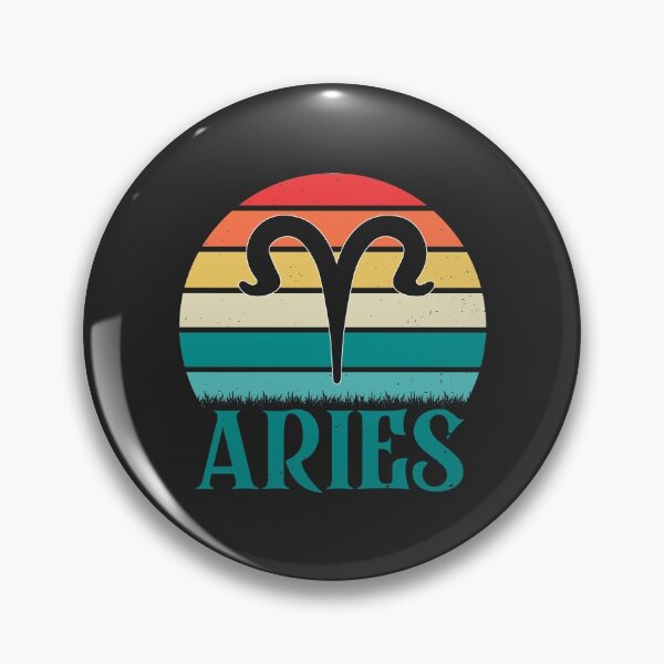 Item preview, Retro Vintage Zodiac Sign - Aries designed and sold by WilliamsonMedia.