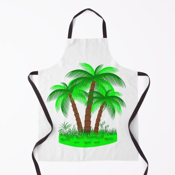 Item preview, Tropical Exotic Green Palm Trees, Tropical Island Paradise, Tropics designed and sold by silviaol.