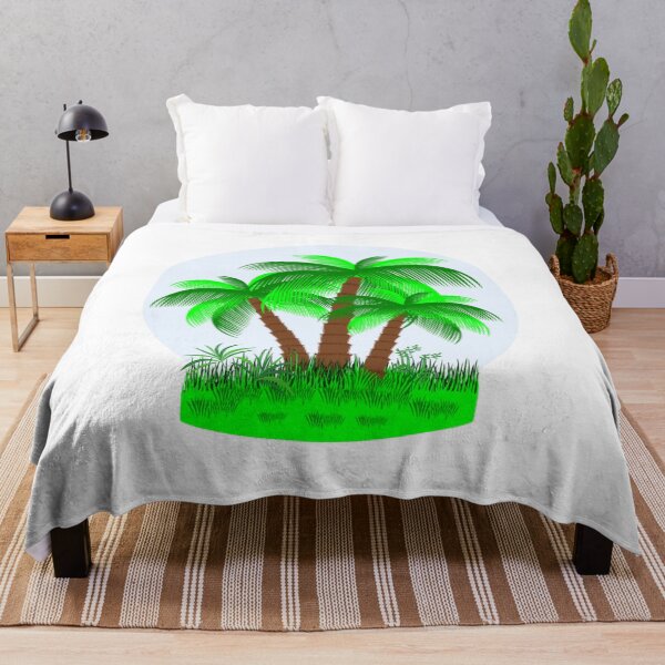 Item preview, Tropical Exotic Green Palm Trees, Tropical Island Paradise, Tropics designed and sold by silviaol.