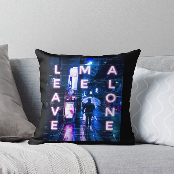 Item preview, Leave Me Alone. Japanese Cyberpunk Aesthetic Urban Design graphic designed and sold by D-C-Designs.