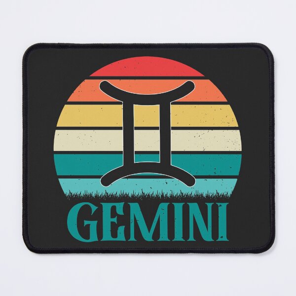 Item preview, Retro Vintage Zodiac Sign - Gemini designed and sold by WilliamsonMedia.