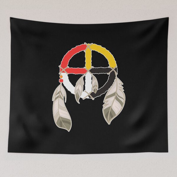 Item preview, Mitakuye Oyasin Medicine Wheel designed and sold by TravelHappiness.