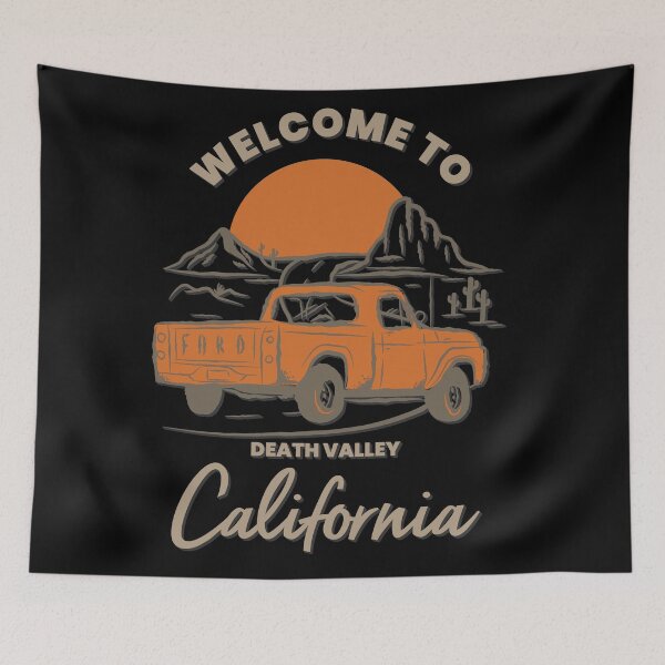 Item preview, Death Valley National Park Novelty Graphic Design designed and sold by Paula Helit.