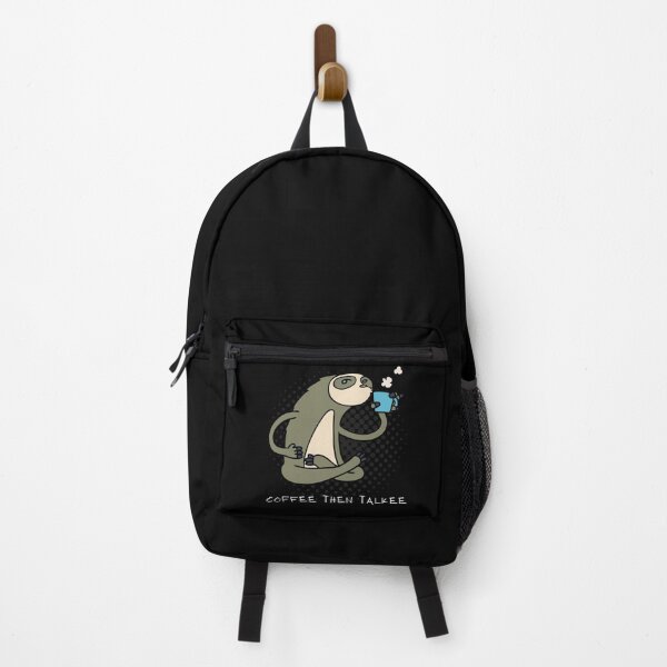 Item preview, Coffee Then Talkee Yoga Sitting Sloth designed and sold by Keffy.