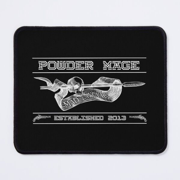 Item preview, The Mad Lancers Est. 2013 - White on Black designed and sold by Brian McClellan.