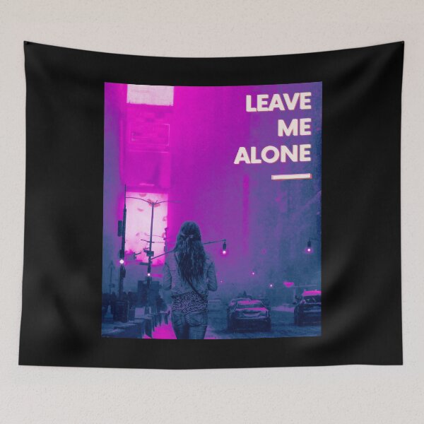 Item preview, Anti-social EGirl Cyberpunk Aesthetic Design Leave Me Alone design designed and sold by D-C-Designs.