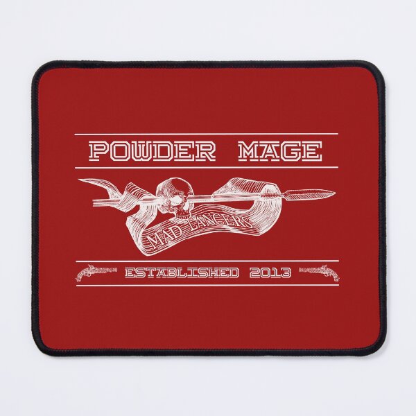 Item preview, The Mad Lancers Est. 2013 - White on Red designed and sold by Brian McClellan.