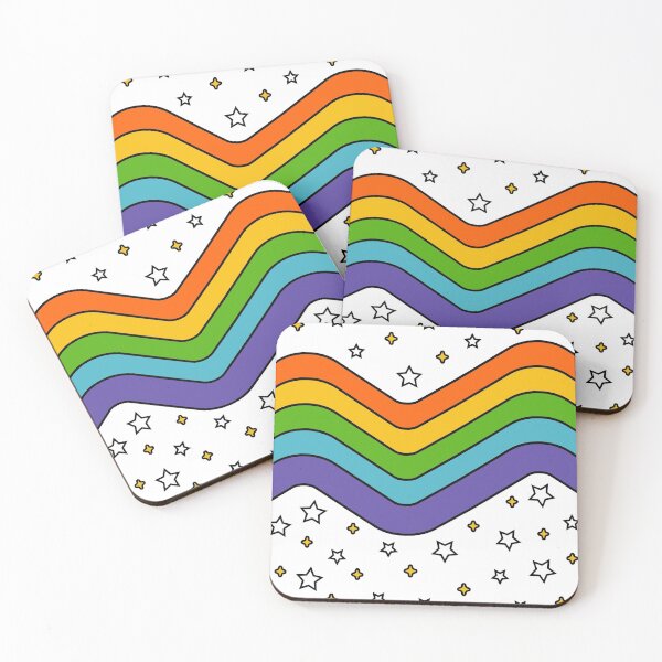 Item preview, Cute rainbow pattern designed and sold by flwy-design.