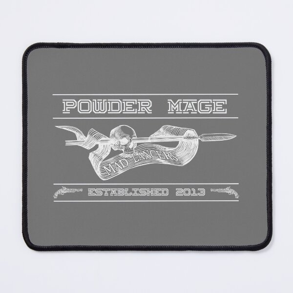 Item preview, The Mad Lancers Est. 2013 - White on Gray designed and sold by Brian McClellan.