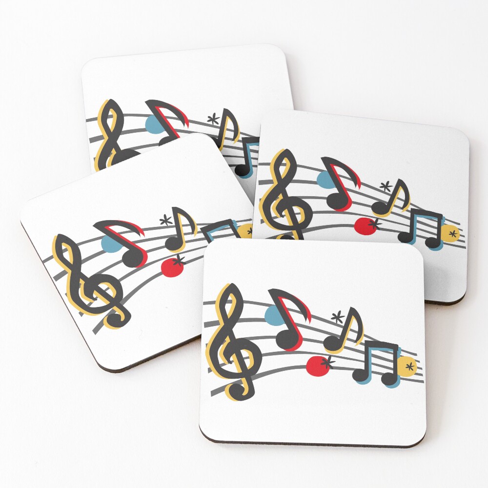 Item preview, Coasters (Set of 4) designed and sold by DNPrints.