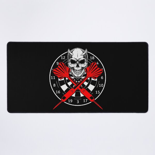 Artikelvorschau, Dart Spieler TotenkopT Shirt Geschenk entworfen und verkauft von Timcito.