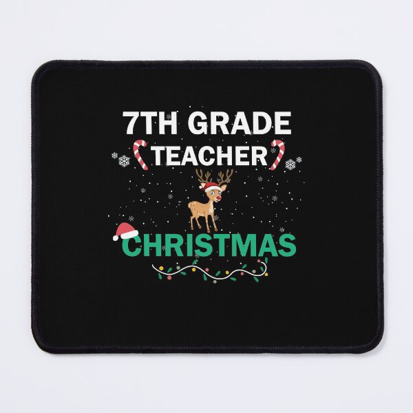 Item preview, 7th Grade Teacher Christmas designed and sold by imaneless.