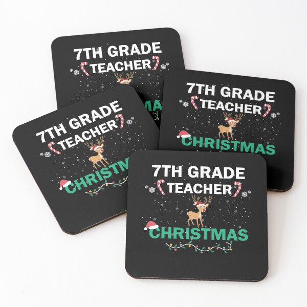 Item preview, 7th Grade Teacher Christmas designed and sold by imaneless.