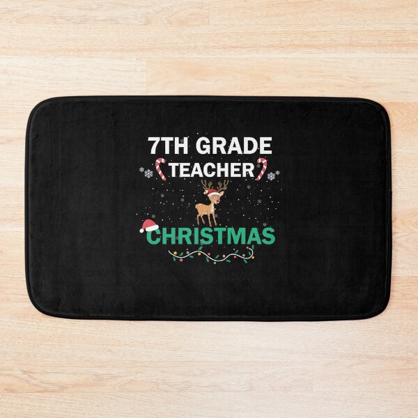 Item preview, 7th Grade Teacher Christmas designed and sold by imaneless.