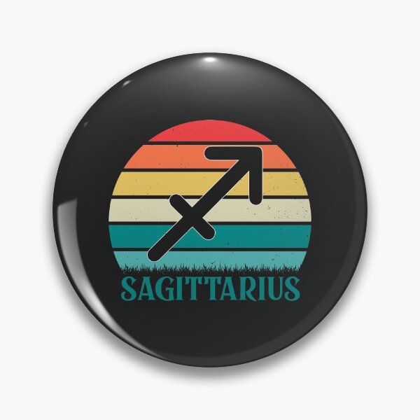 Item preview, Retro Vintage Zodiac Sign - Sagittarius designed and sold by WilliamsonMedia.