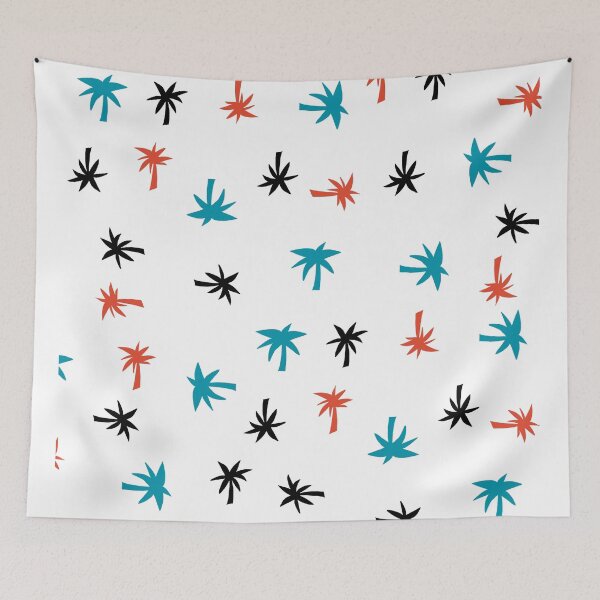 Item preview, Palm trees on White designed and sold by Jan Weiss.