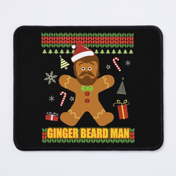 Item preview, ginger beard man ugly christmas sweater designed and sold by Super-Thomas.