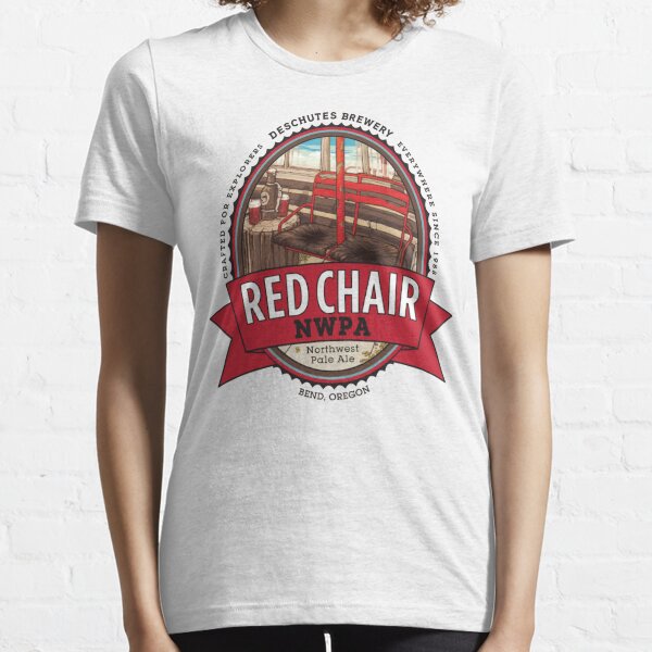 Red Chair NWPA in White Essential T-Shirt