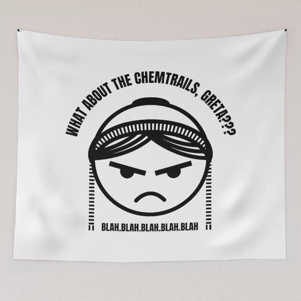 Item preview, GEO ENGINEERING | WHAT ABOUT THE CHEMTRAILS, GRETA? designed and sold by axelle1410.