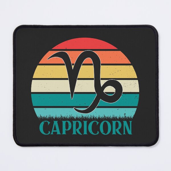 Item preview, Retro Vintage Zodiac Sign - Capricorn designed and sold by WilliamsonMedia.