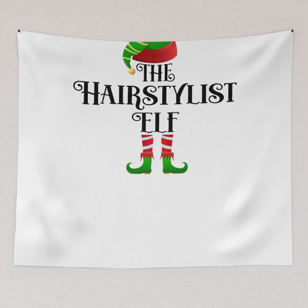 Item preview, the hairstylist elf Matching Christmas Family designed and sold by TIHONA.