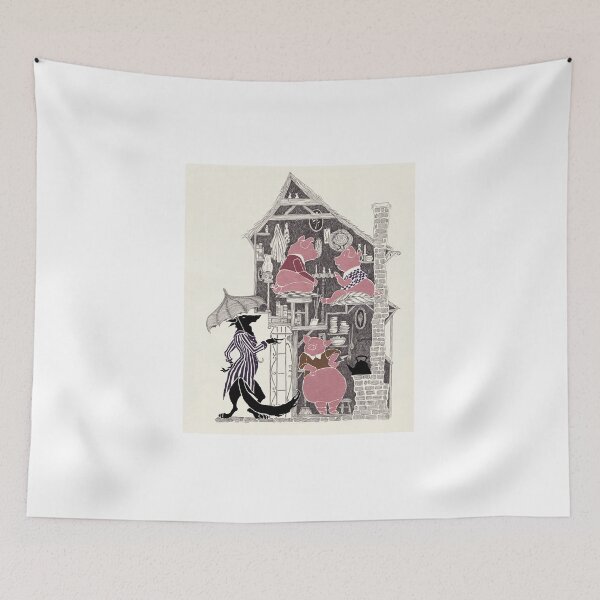 Item preview, three little pigs designed and sold by Jessica Gadra.