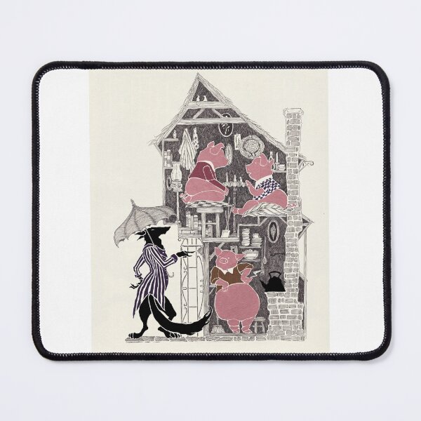 Item preview, three little pigs designed and sold by Jessica Gadra.