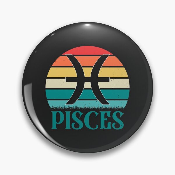 Item preview, Copy of Retro Vintage Zodiac Sign - Pisces designed and sold by WilliamsonMedia.