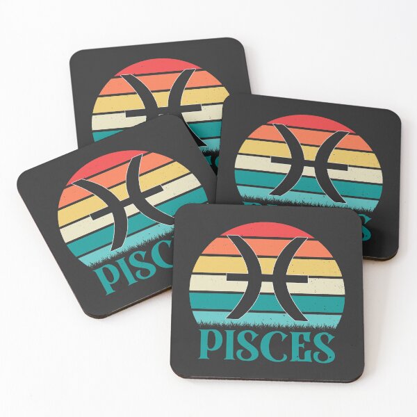 Item preview, Copy of Retro Vintage Zodiac Sign - Pisces designed and sold by WilliamsonMedia.