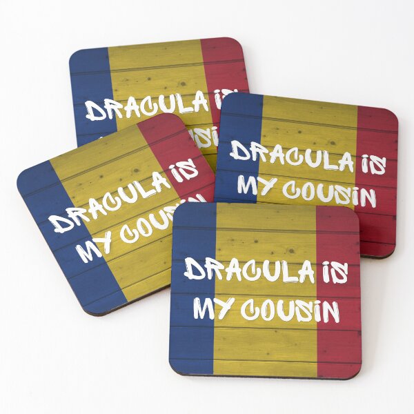 Item preview, Dracula is My Cousin (Romanian) designed and sold by andmarstan.